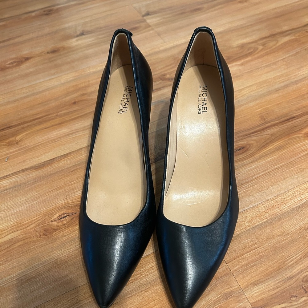 Michael Kors Black Heels Sleek Design